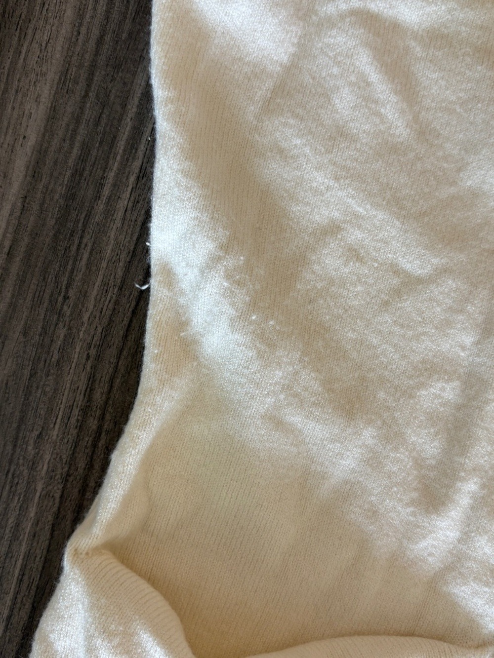 Revolve x LIONESS KOURT VEST Sleevless Button Down Lightweight Knit Cream XS - Picture 14 of 14